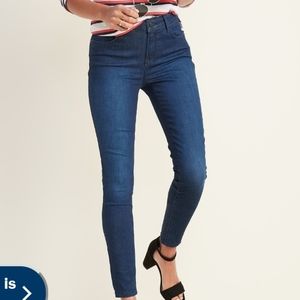 Old Navy mid-rise rockstar super skinny jeans